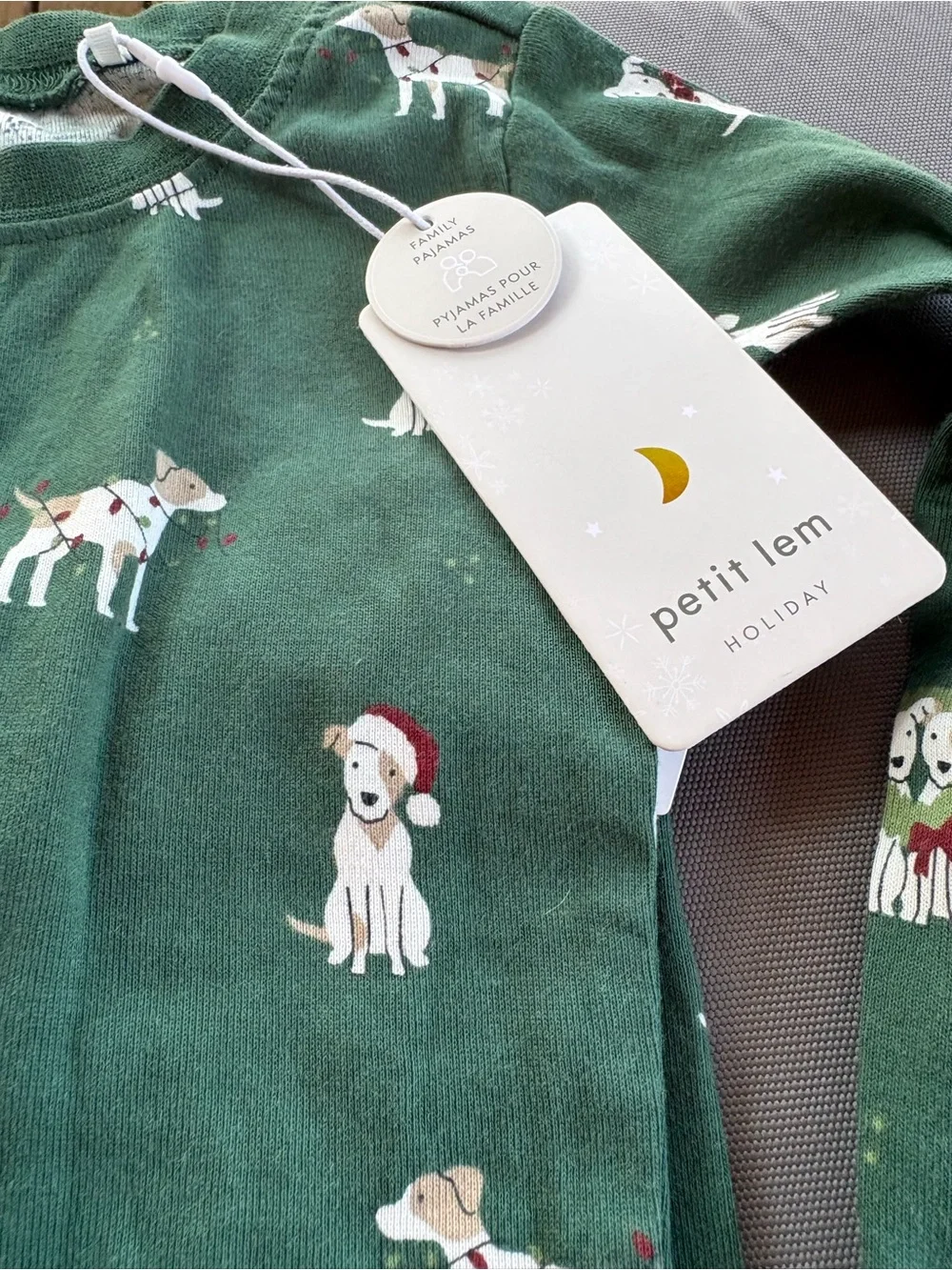 Petit Lem Christmas Pajamas // 18m // NWT